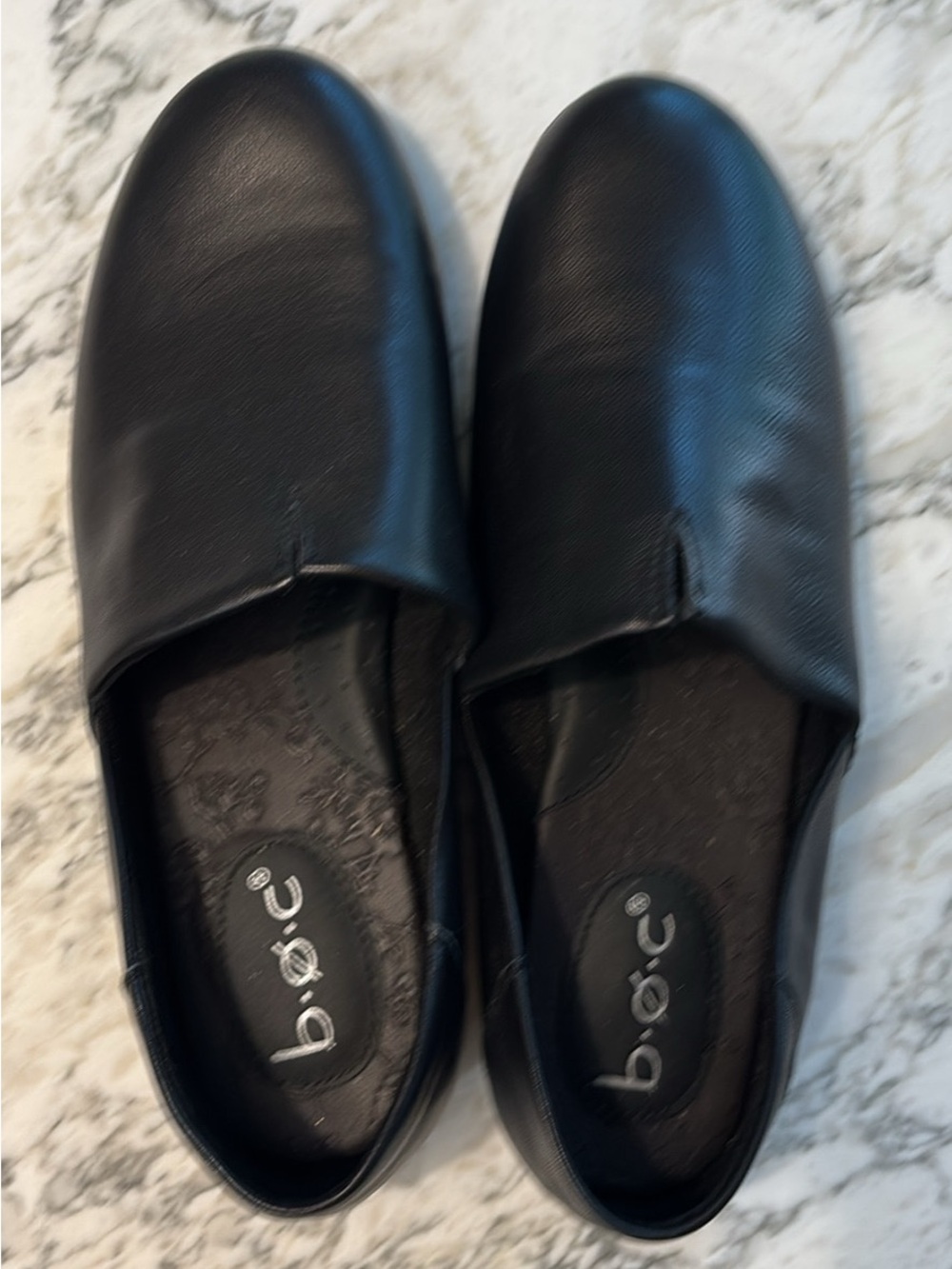 b.o.c. Women’s Black Slip-On Loafers